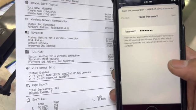 How to Setup Wifi Printing in HP LaserJet Pro M15w Printer | Wireless Direct смотреть онлайн