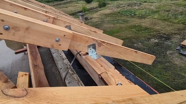 Кровля! Стропильная конструкция! Часть 2. смотреть онлайн