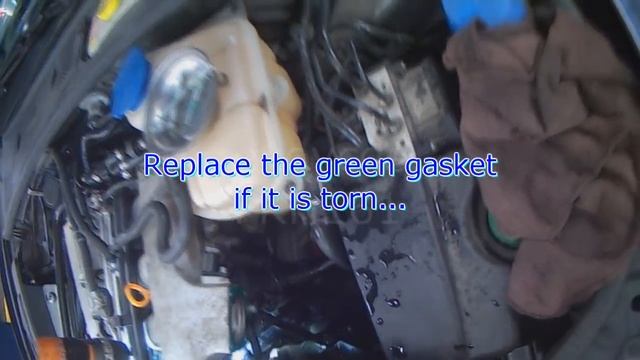 VW B5: Passat 1.8T Thermostat Replacement смотреть онлайн