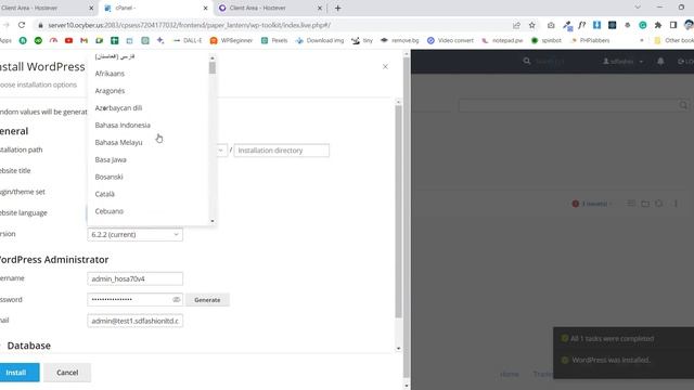 How to Installing WordPress on Live Server | Just One Click | Easy WordPress Installation Tutorial смотреть онлайн