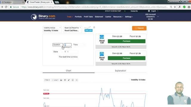 Binary Option Trading Reset Call OR Reset Put Strategy 2018 VIDEO 1 PREVIEW смотреть онлайн