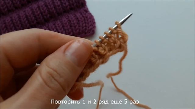 КРАСИВО И ПРОСТО! ШИКАРНЫЙ, ОБЪЕМНЫЙ УЗОР СПИЦАМИ!