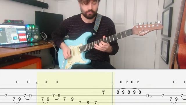 ABBA - Voulez Vouz (Intro Guitar Tab) смотреть онлайн