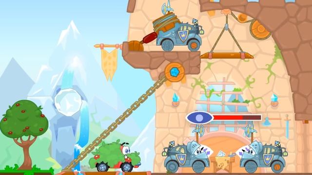 Wheely 6: Fairytale -- Level 4 Walkthrough смотреть онлайн