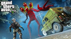 ТРИХЭД ОХОТИТСЯ НА МЕНЯ В ГТА 5 МОДЫ! НАШЕЛ ОПАСНОГО SCP ОБЗОР МОДА GTA 5! ГТА МОД MODS ИГРЫ