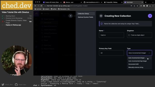 Ep2: Directus Headless CMS Self-Hosted Railway Setup & Data Schema Creation for Video Tutorial Site смотреть онлайн