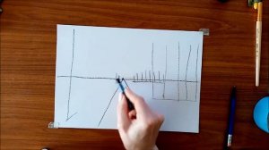 Дистанционный урок ИЗО 6 класс. Линейная перспектива.