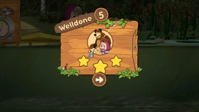 Masha and the Bear Games : Masha and the Bear Fishing смотреть онлайн