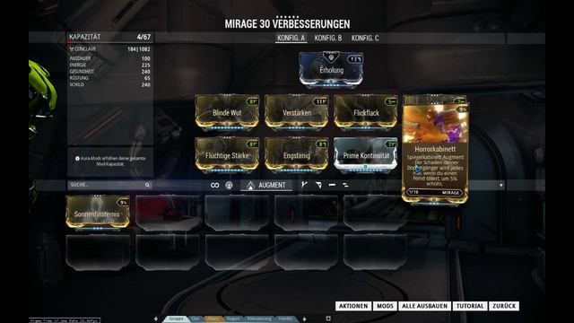 Warframe Augment: Mirage Horrokabinett [Deutsch/German] смотреть онлайн