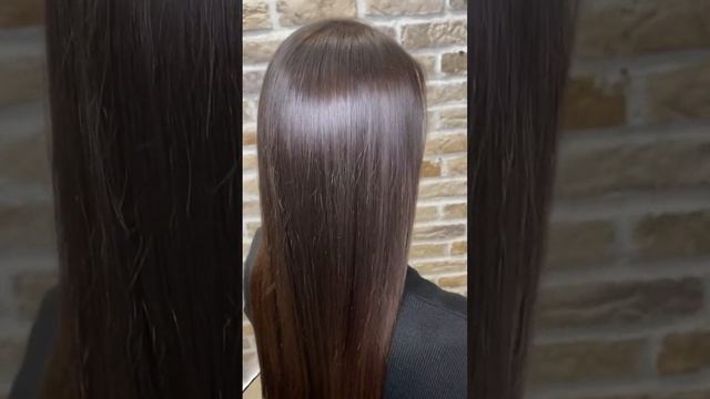 Окрашивание + реконструкция волос+стрижка| Мастер Рябкова Анастасия смотреть онлайн