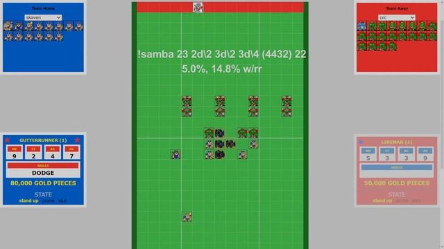 Better one turn touchdowns defences in Blood Bowl? смотреть онлайн