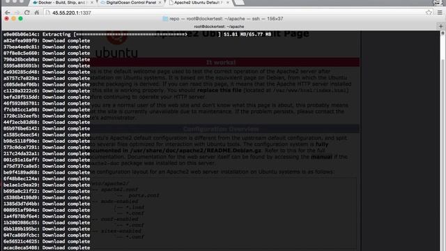 Using Docker to deploy Apache, Nginx, Wordpress and Nodejs containers with Digital Ocean смотреть онлайн