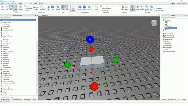 ROBLOX STUDIO [] How to create a game [] Episode 1 смотреть онлайн