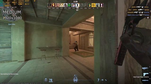 CS2 Benchmark | RX 6500 XT + Ryzen 5 5500 | 1920x1080 Ultra/Low Settings смотреть онлайн