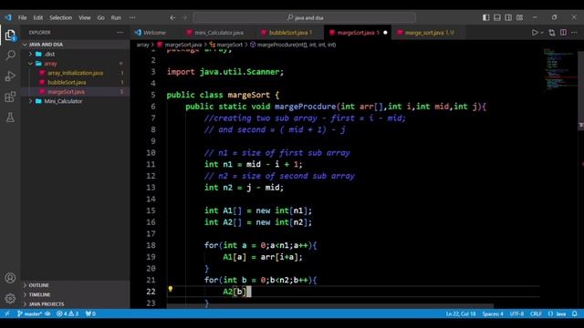 merge sort #algorithm ? in #java ? #mergesort ?? #divideandconquer ?? #dsa ❤ dsa question? смотреть онлайн