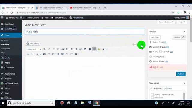 How to Embed a YouTube Video in WordPress Website / Add YouTube Video To WordPress смотреть онлайн