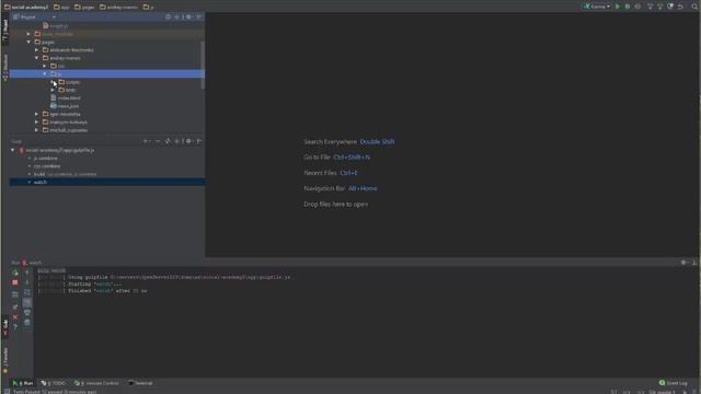 gulp project смотреть онлайн