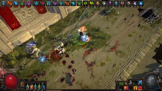 Path of Exile Ice Spear 73 Racecourse смотреть онлайн