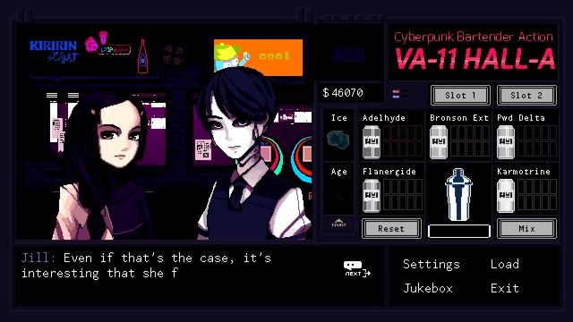 VA-11 HALL-A: Cyberpunk Bartender Action -36- Drunk Betty and Deal смотреть онлайн