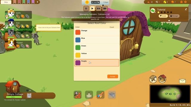 Adorable Cat Town RPG! | Catizens (Review) смотреть онлайн