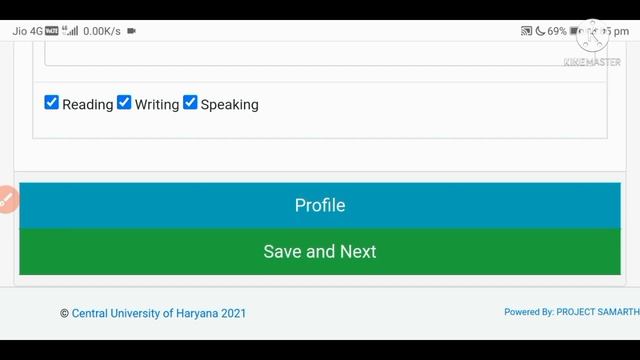 Central University of Haryana Registration process Detailed information 2021 смотреть онлайн
