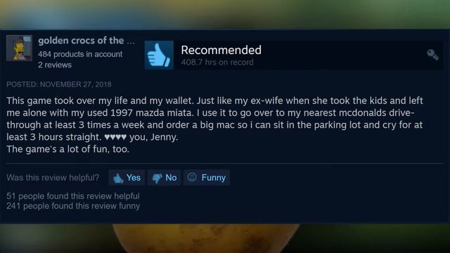 FUNNY STEAM REVIEWS - ROCKET LEAGUE смотреть онлайн