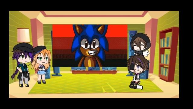 Afton's to react Sonic.exe meme смотреть онлайн