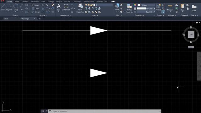 Physics & AutoCAD 2021: Create arrows for magnetic/electric fields смотреть онлайн