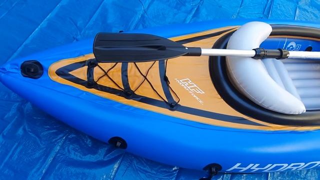 Kayak Inflable Bestway 1 Persona Con Remos Inflador Siempreatentos.net