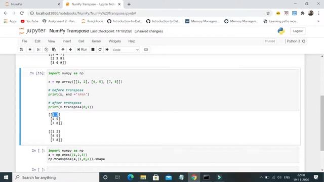 NumPy Transpose | What is NumPy Transpose? | Python | An IT Professional смотреть онлайн