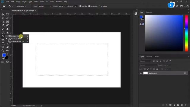 Class 02 | Basic Selections - Move Tool - Learn Tools - Photoshop For Beginners Urdu /Hindi смотреть онлайн