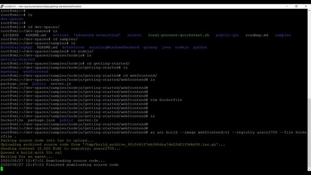 AKS Demo 3- Integrate AKS with ACR and deploy application using Helm смотреть онлайн