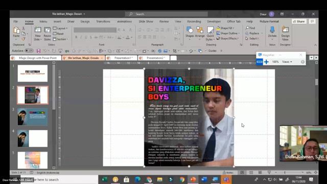 Webinar Magic Desain With PowerPoint