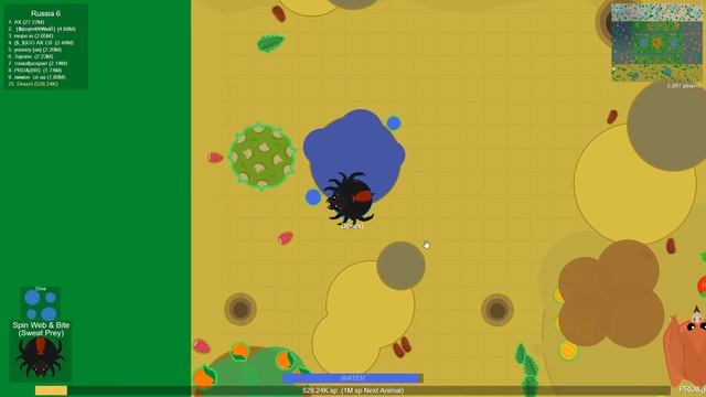 All Desert Animals in Mope.io смотреть онлайн