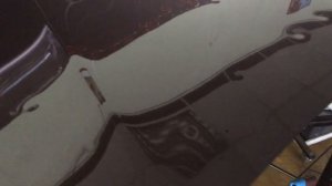 Удаление вмятин от сильного града на алюминиевом капоте Mersedes GLA