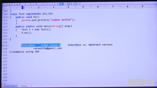 Core Java Tutorial || Interface || Vide0-8 || Adaptor Class || By Ratan Sir смотреть онлайн
