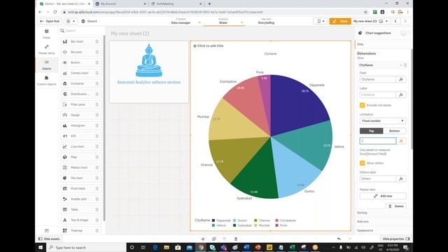 Top Or Bottom N in Qlik Sense|Qlik Sense Tutorial |Qlik Sense Training By Srinivas Gorrepati смотреть онлайн