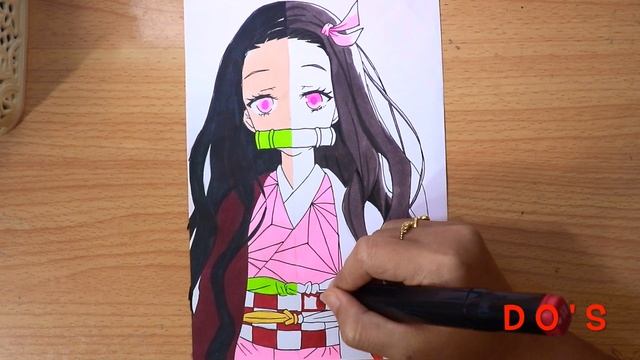 Don'ts & Do's - How to color Anime Drawing with Touch Markers (Tips on How to Shade) смотреть онлайн