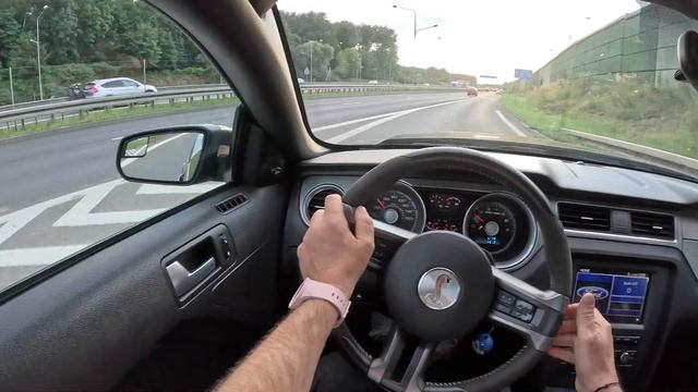 2011 Ford Mustang Shelby GT500 [5.4 Turbo 540HP] |0-100| POV Test Drive #1800 Joe Black