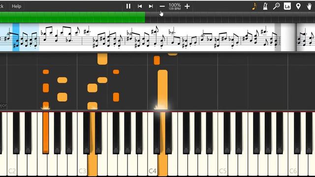 Piano Sheet - Fallen Down (Undertale) Ost | Cover Tutorial Piano Lesson #iMn смотреть онлайн