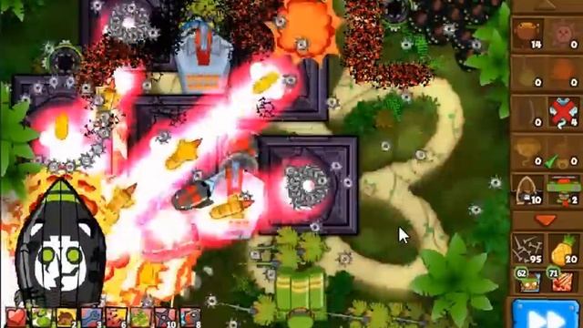 Bloons Monkey City Contested Territory (BMC) - Round 100 with Vengeful Monkey Temples! смотреть онлайн