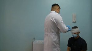 Алгоритм наложения бинокулярной повязки