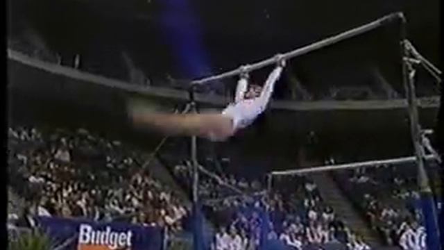 Amanda Borden - 1996 Budget Invitational - Uneven Bars смотреть онлайн