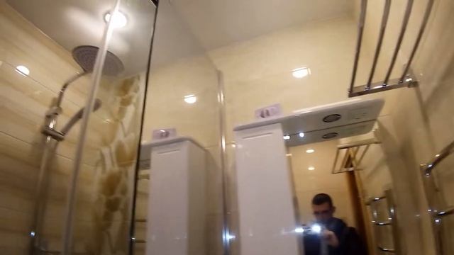 Совмещенный санузел с душевым боксом - обзорка от Панина А.Ю. смотреть онлайн