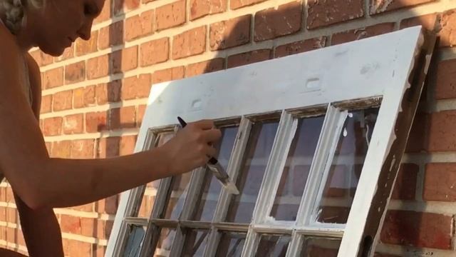 DIY | Vintage Window PICTURE FRAME смотреть онлайн