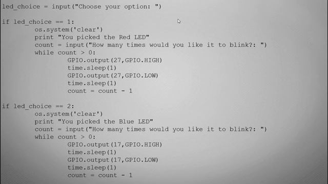 Raspberry Pi :GPIO & Python (5 ⁄9 ) User inputs tutorial смотреть онлайн