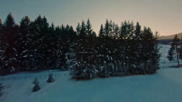 Зимний пейзаж для медитации ? смотреть онлайн