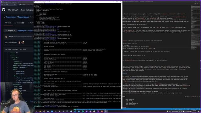 Superalgos Docker Quick Start and Docker Best Practices смотреть онлайн
