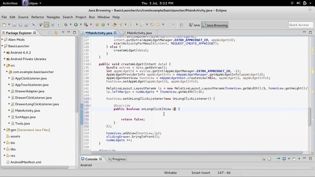 SERIES 11; How to Create your own Android Launcher | Widgets Continued смотреть онлайн