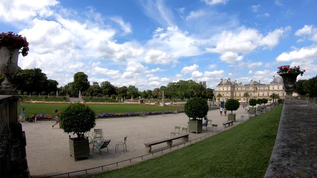 Paris, France - (4K Ultra HD) Timelapse To Relax - #07 Le Jardin Du Luxembourg (Luxembourg Gardens)